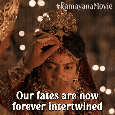 Ramayana Movie Poster Bride GIF
