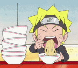 Ramen Love It Naruto GIF