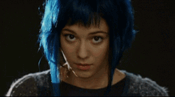 Ramona Flowers Pouting Side Eye GIF
