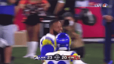 Rams Bengals Football Game GIF