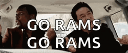Rams Jackie Chan And Chris Tucker Cheering GIF