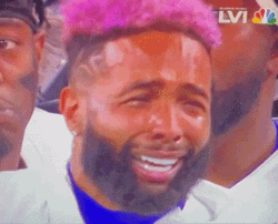 Rams Odell Beckham Junior Crying GIF