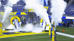 Rams Opening Entrance GIF