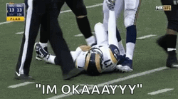 Rams Player On The Field GIF