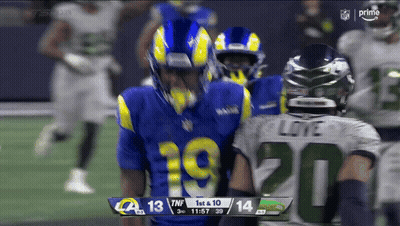 Rams Vs Seahawks Football Game On Prime GIF