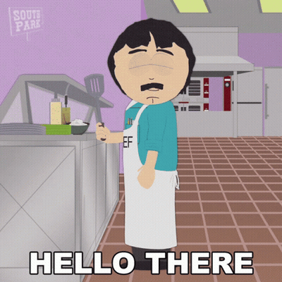 Randall South Park Holding Spatula GIF