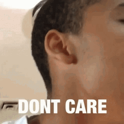 Random Teen Dont Care Meme GIF