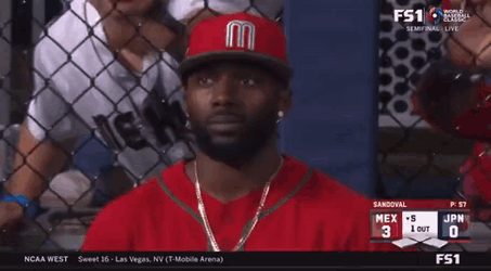 Randy Arozarena Staring Into Nothing GIF