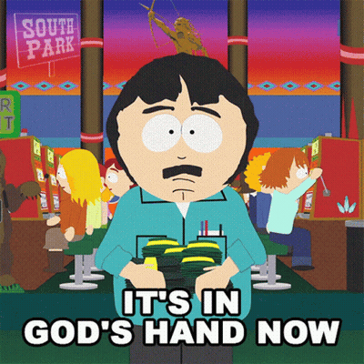 Randy From South Park Holding A Stack Of Money GIF