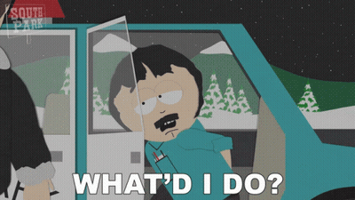 Randy From South Park Saying What I Do GIF