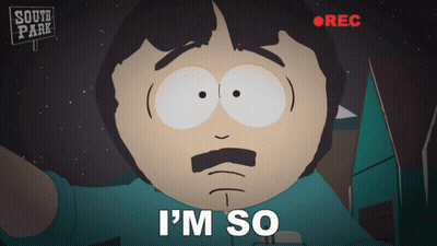 Randy From South Park Says I 'M So In Front Of A Camera GIF