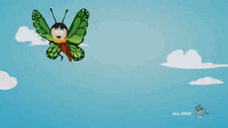 Randy Marsh Butterfly Wings GIF