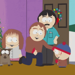 Randy Marsh Christmas Family Time GIF