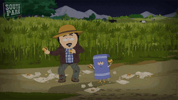 Randy Marsh Dancing With Towelie GIF
