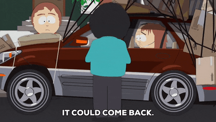 Randy Marsh Family Head Out To California GIF