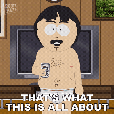 Randy Marsh Holding Beer GIF