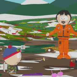 Randy Marsh Hugging Stan GIF