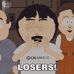 Randy Marsh Losers GIF