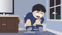 Randy Marsh Poop Having Constipation GIF