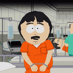 Randy Marsh Poop In Prison GIF