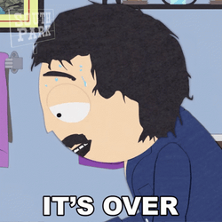 Randy Marsh Poop It's Over GIF