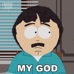 Randy Marsh Poop Looks Confused GIF