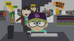 Randy Marsh Poop Move Away GIF