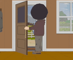 Randy Marsh Stripping Clothing  GIF