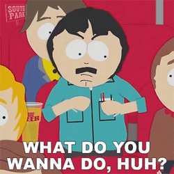 Randy Marsh Stripping His Clothes GIF