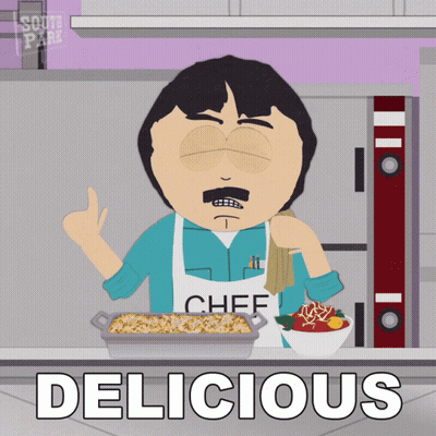 Randy Marsh Thumbs Up Saying Delicious GIF