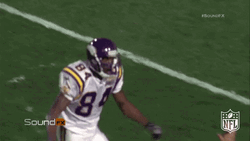 Randy Moss Number 84 Flexing Muscles GIF