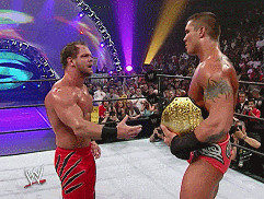 Randy Orton Chris Benoit Shaking Hands GIF