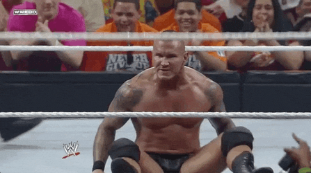 Randy Orton Intense Emotions Hyperventilating GIF