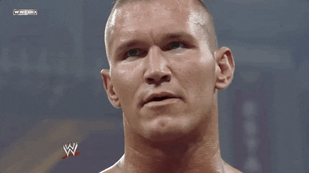 Randy Orton Upset Eye Roll GIF