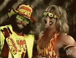 Randy Savage Thumbs Up WWF GIF
