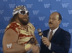 Randy Savage Wow Shabbat Shalom GIF