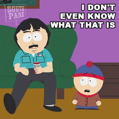 Randy Sitting On Couch Holding Beer GIF