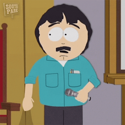 Randy South Park Holding Microphone Saying We Got Him GIF
