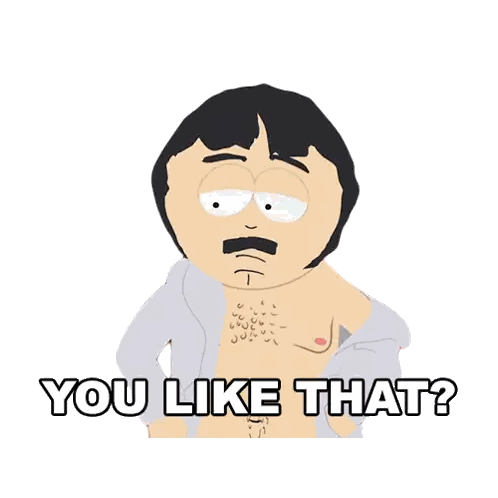 Randy South Park Shirtless With You Like That Sticker