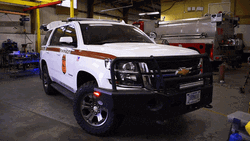 Ranger Police Car Flashing Lights GIF