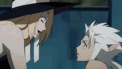 Rangiku Matsumoto Teasing Toshiro GIF