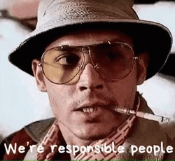 Raoul Duke Las Vegas GIF
