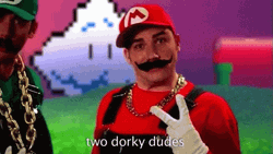 Rap Battle Erb Mario And Luigi Parody GIF