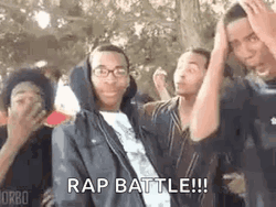 Rap Battle Supah Hot Fire Walking Out GIF