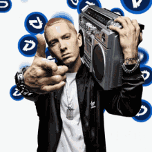 Rap Eminem And His Radio GIF