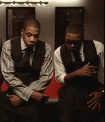 Rapper Jay-Z Kanye West GIF
