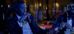 Rapper Jay-Z Smoking GIF