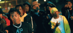 Rapper Lil Baby Performing With Audience GIF