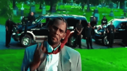 Rapper R Kelly Jamming In The Park GIF