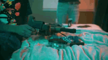 Rappers Playing Toy Gun GIF